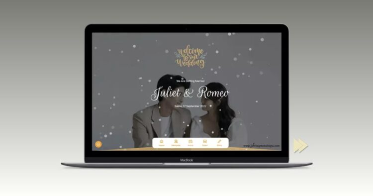 membuat website undangan pernikahan