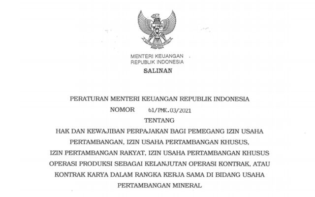 Undang-undang izin pertambangan
