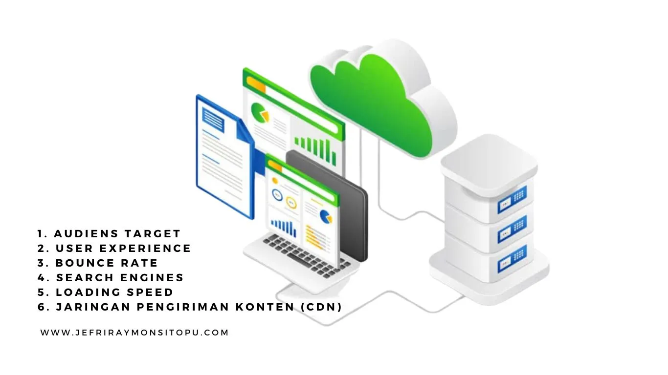 Server Hosting website bisnis