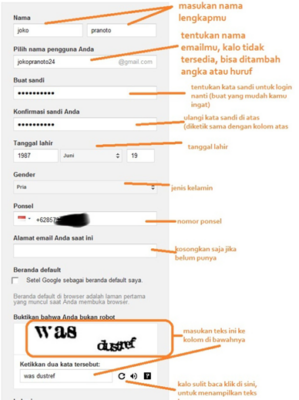 membuat akun google