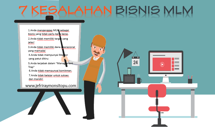7 kesalahan bisnis MLM