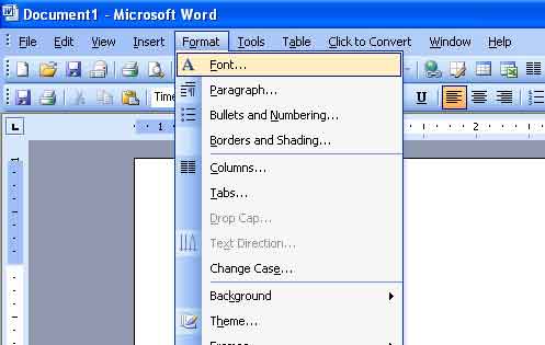 word_format