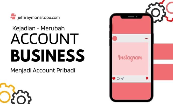akun bisnis ke pribadi